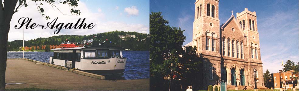 Image de Ste-Agathe dans les Laurentides